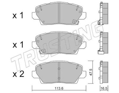 SET PLACUTE FRANA FRANA DISC