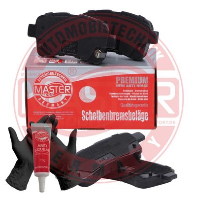 Sada brzdových platničiek kotúčovej brzdy MASTER-SPORT GERMANY Premium 13046057742N-SET-MS