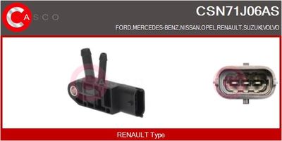 SENZOR PRESIUNE GAZE EVACUARE