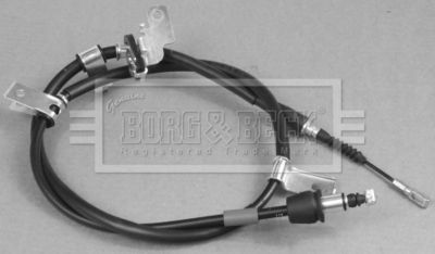 Cable Pull, parking brake Borg & Beck BKB3002