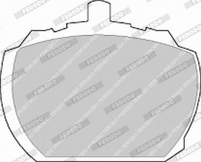 SET PLACUTE FRANA FRANA DISC FERODO FVR833 2