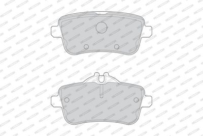 BREMSBELAGSATZ SCHEIBENBREMSE FERODO FDB4701