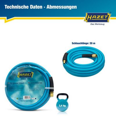 Trykluftslange HAZET 9040N-1020