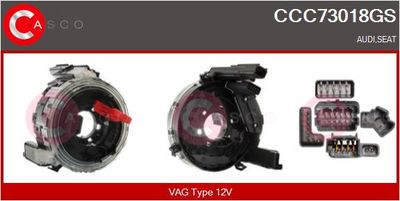 Vinutá pružina, airbag CASCO CCC73018GS