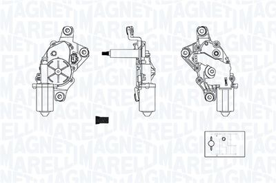 MOTOR STERGATOR MAGNETI MARELLI 064377000010