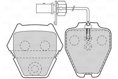 Brake Pad Set, disc brake 302333