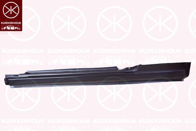 ламаринен панел на входа KLOKKERHOLM 1629001