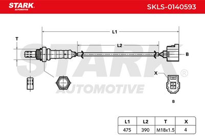 ламбда-сонда STARK SKLS-0140593