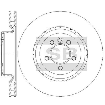 спирачен диск Hi-Q SD6207