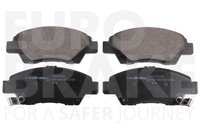 Комплект тормозных колодок, дисковый тормоз EUROBRAKE 5502222648 для HONDA INSIGHT
