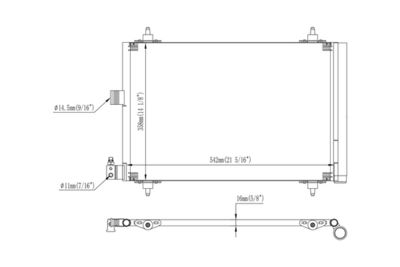 CONDENSATOR CLIMATIZARE WALKER WCD00401 6