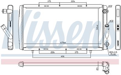 KüHLER MOTORKüHLUNG NISSENS 63911A 5