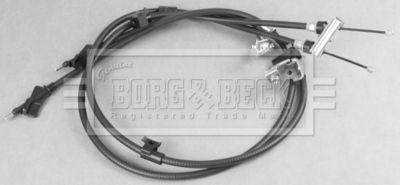 Cable Pull, parking brake Borg & Beck BKB3360