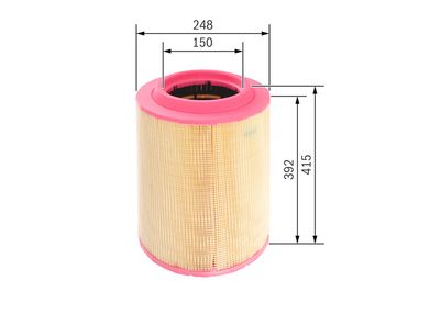 Filtar za zrak BOSCH F 026 400 075