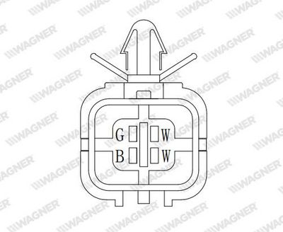 Lambda sonda WAGNER LBS00358