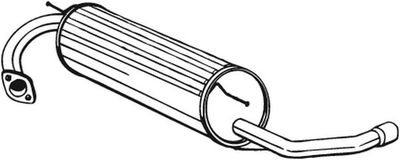 BOSAL Endschalldämpfer
