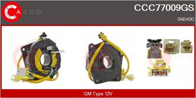 Vinutá pružina, airbag CASCO CCC77009GS