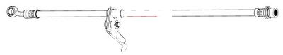 APEC Brake Hose HOS4521