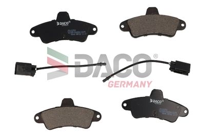 Комплект тормозных колодок, дисковый тормоз DACO Germany 322520 для FORD COUGAR