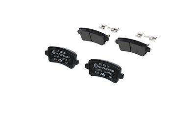 BREMSBELAGSATZ SCHEIBENBREMSE ATE 13047027552 16