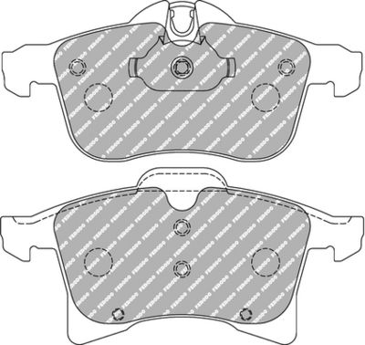 BREMSBELAGSATZ SCHEIBENBREMSE