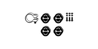 SET MONTARE SISTEM DE ESAPAMENT