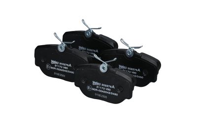 BREMSBELAGSATZ SCHEIBENBREMSE VALEO 302276A 4