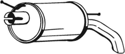 Глушитель выхлопных газов конечный BOSAL 154-511 для VW SHARAN