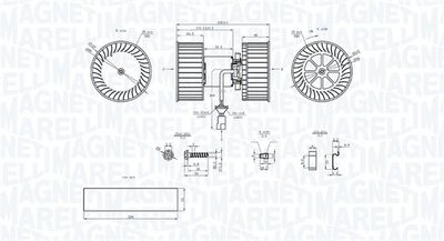 MAGNETI MARELLI Innenraumgebläse