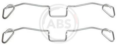 Комплектующие, колодки дискового тормоза A.B.S. 1633Q для AUDI ALLROAD