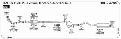 Układ wydechowy SIGAM RE155