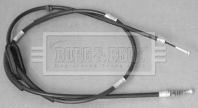 Тросик, cтояночный тормоз BORG & BECK BKB3140 для OPEL INSIGNIA
