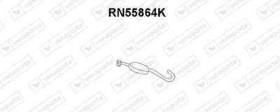 Катализатор VENEPORTE RN55864K для RENAULT 25