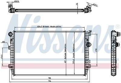 RADIATOR RACIRE MOTOR NISSENS 65335 4