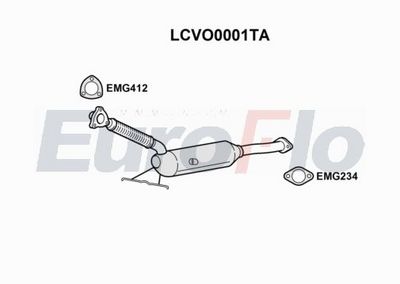 Katalizator EUROFLO 8642990