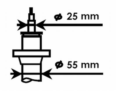 AMORTIZOR KYB 325700 0