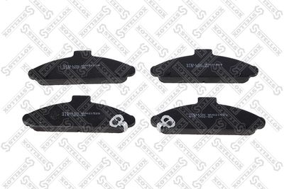 STELLOX 415 002-SX Комплект тормозных колодок, дисковый тормоз для FIAT