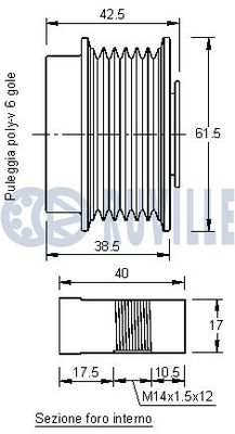 SISTEM ROATA LIBERA GENERATOR RUVILLE 541973 1