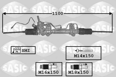 SASIC 7174002 Насос гідропідсилювача керма 