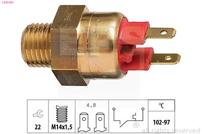 COMUTATOR TEMPERATURA VENTILATOR RADIATOR