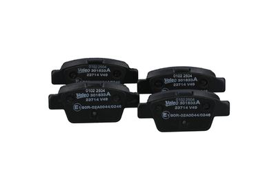 BREMSBELAGSATZ SCHEIBENBREMSE VALEO 301633A 26