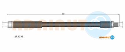 ADRIAUTO 27.1236 Тормозной шланг 