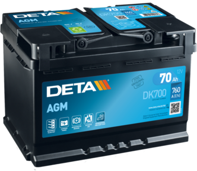 DETA DK700 Аккумулятор  для AUDI ALLROAD (Ауди Аллроад)