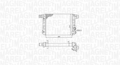 MAGNETI MARELLI Kühler, Motorkühlung