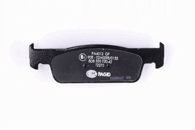 Brake Pad Set, disc brake 8DB 355 020-421