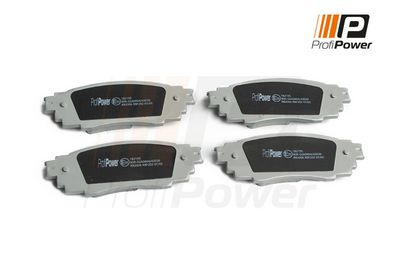 stabdžių trinkelių rinkinys, diskinis stabdys 1B2195 ProfiPower