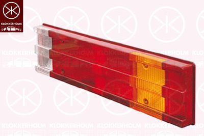 Szkło lampy, lampa tylna zespolona KLOKKERHOLM 35460750