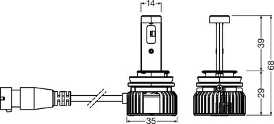 BEC PROIECTOR CEATA ams-OSRAM 64211DWNBSMECE2HB 2
