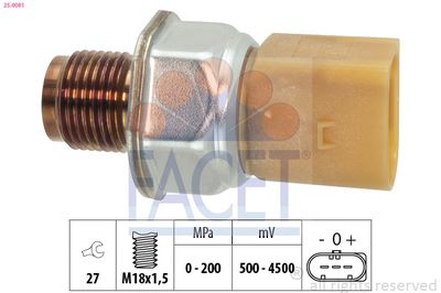 SENZOR PRESIUNE COMBUSTIBIL