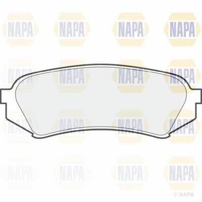 Brake Pad Set NAPA PBP7254